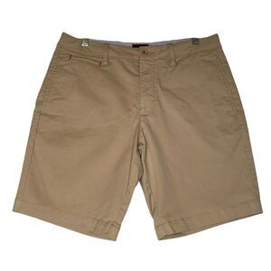 UNTUCKit Chino Shorts Men’s 32 Tan Stretch Casual Preppy Golf Outdoors